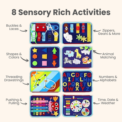 Toddla™ Montessori Busy Board